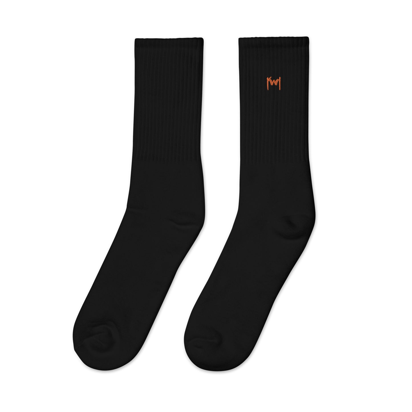 EMBROIDERED KWN SOCKS