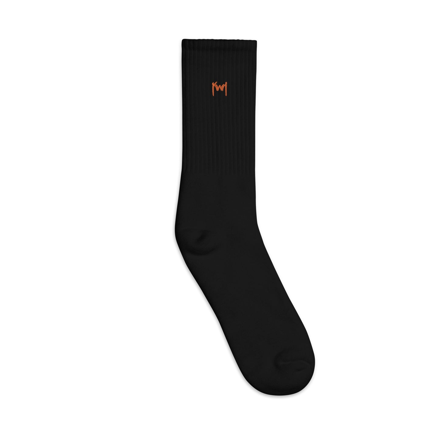 EMBROIDERED KWN SOCKS