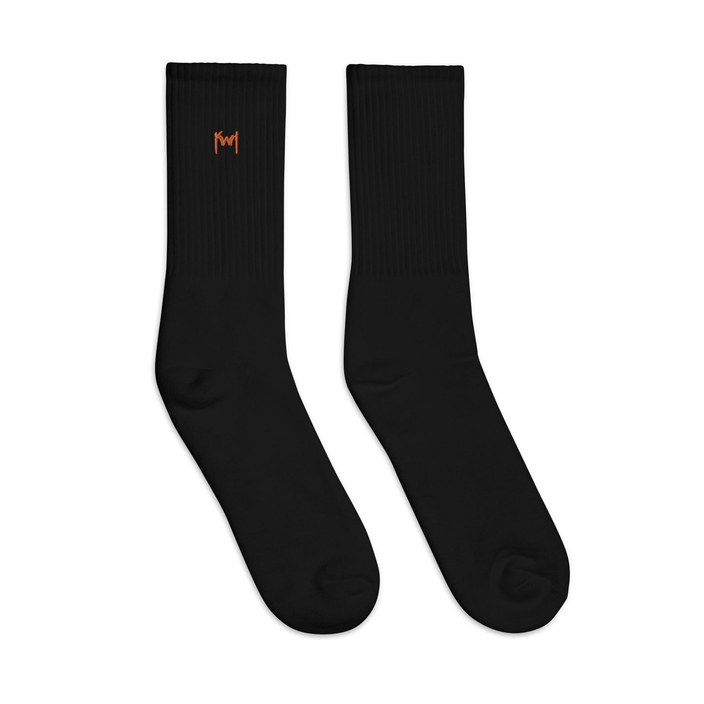 EMBROIDERED KWN SOCKS