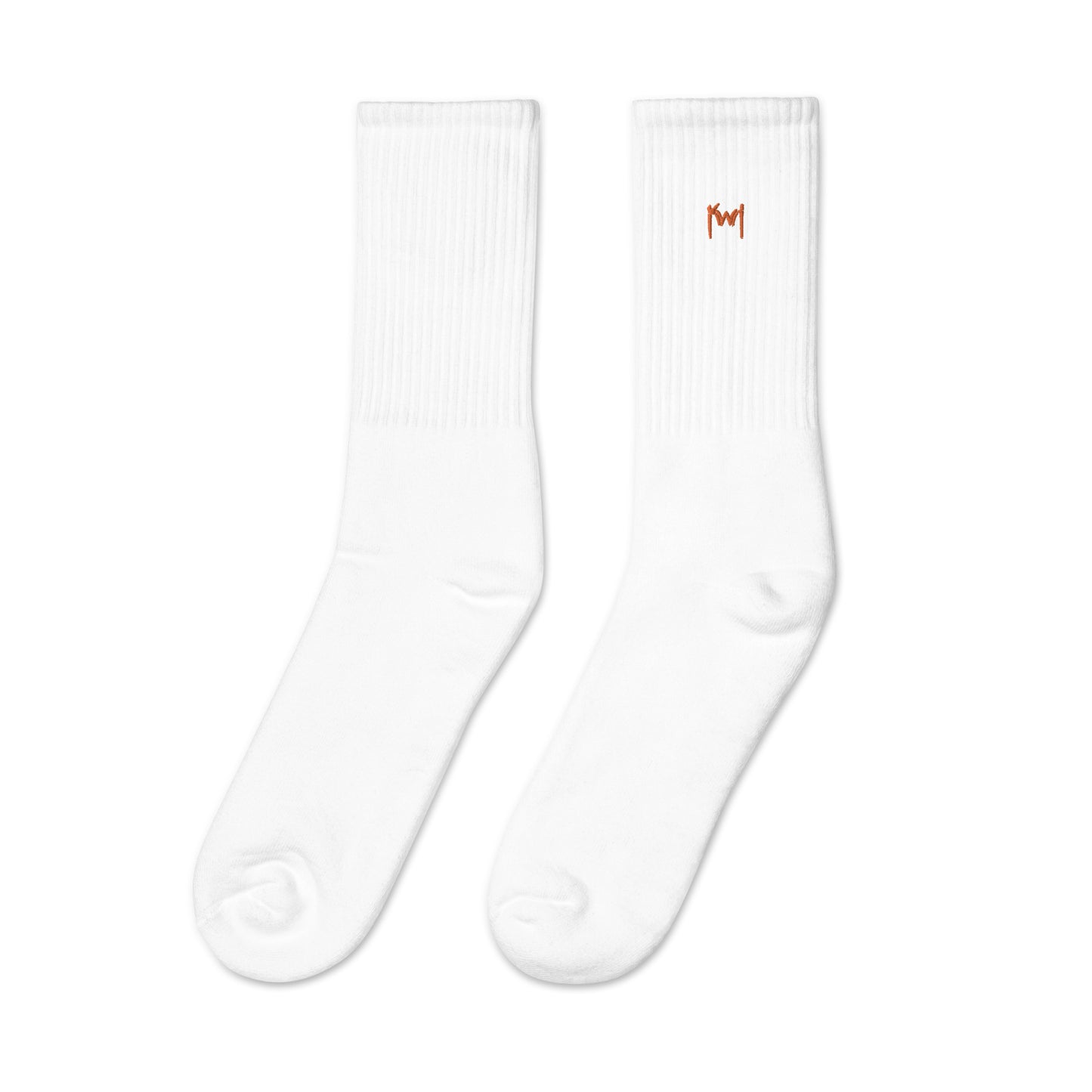 EMBROIDERED KWN SOCKS