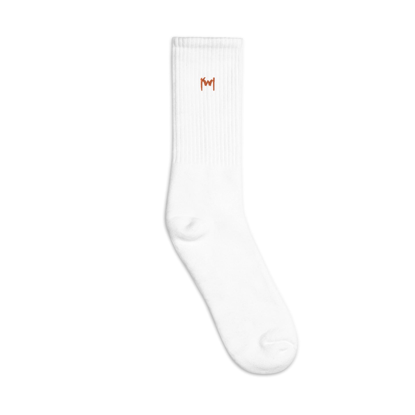 EMBROIDERED KWN SOCKS