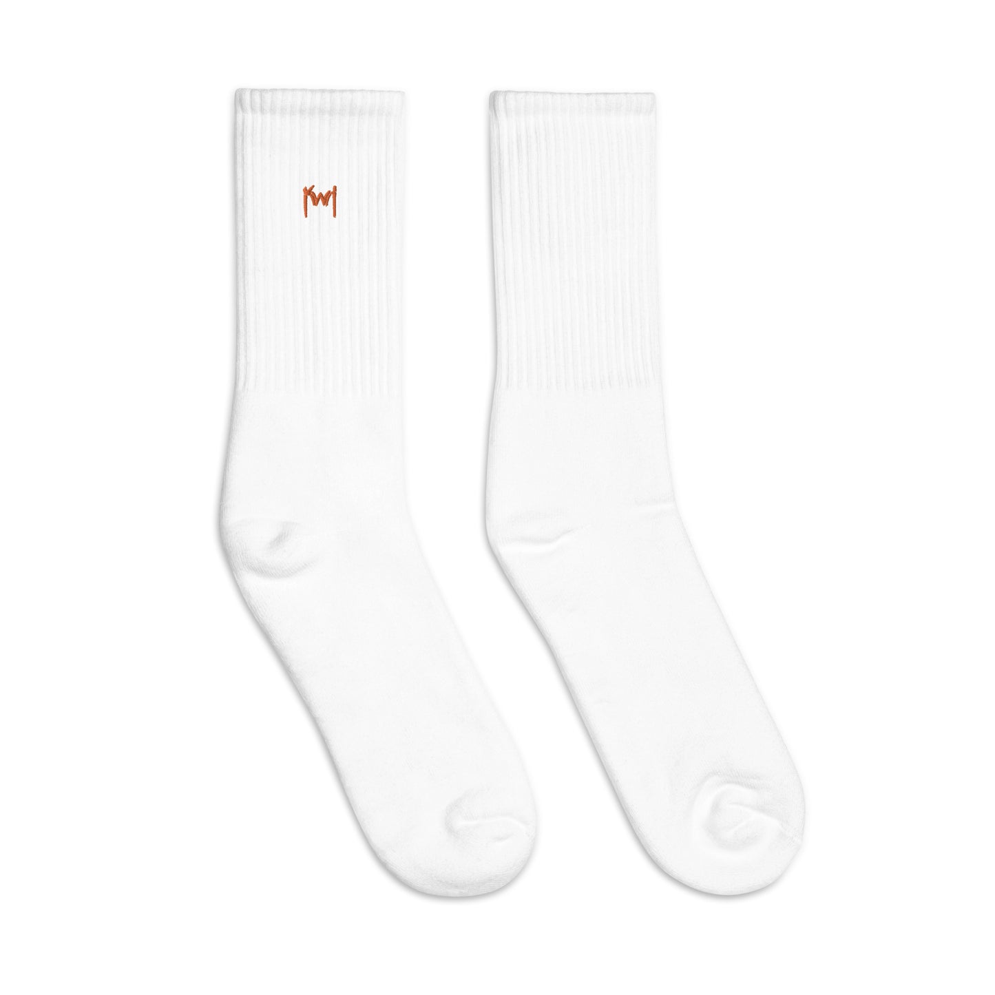 EMBROIDERED KWN SOCKS